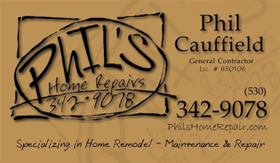 Phil's Home Report Business Card